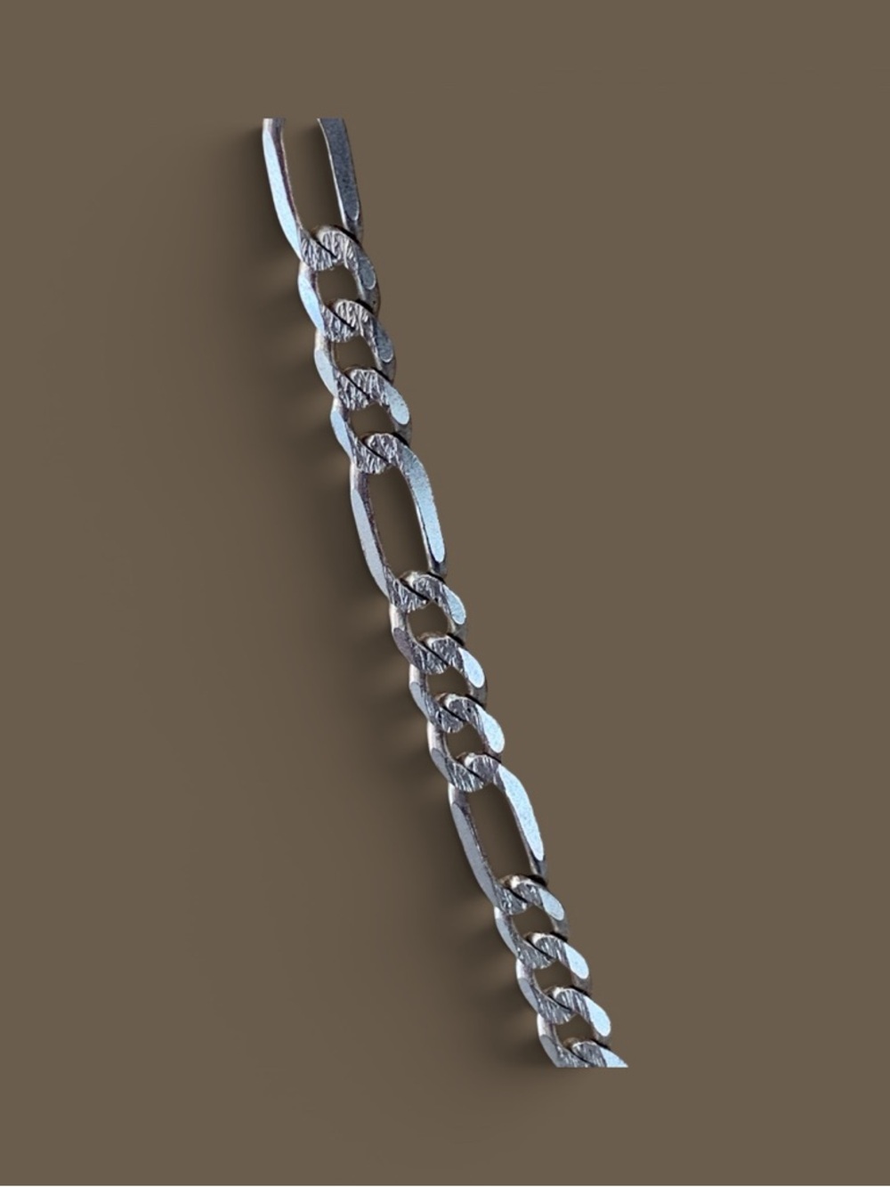 Sterling Silver .925 Figaro Chain Necklace — Made in Italy 🇮🇹